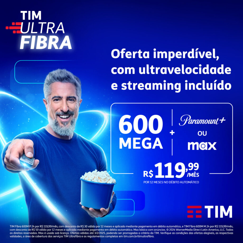 Tim Fiber TIM UltraFibra 600MB – Vitrine Virtual